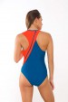 Asymmetric one piece swimwear