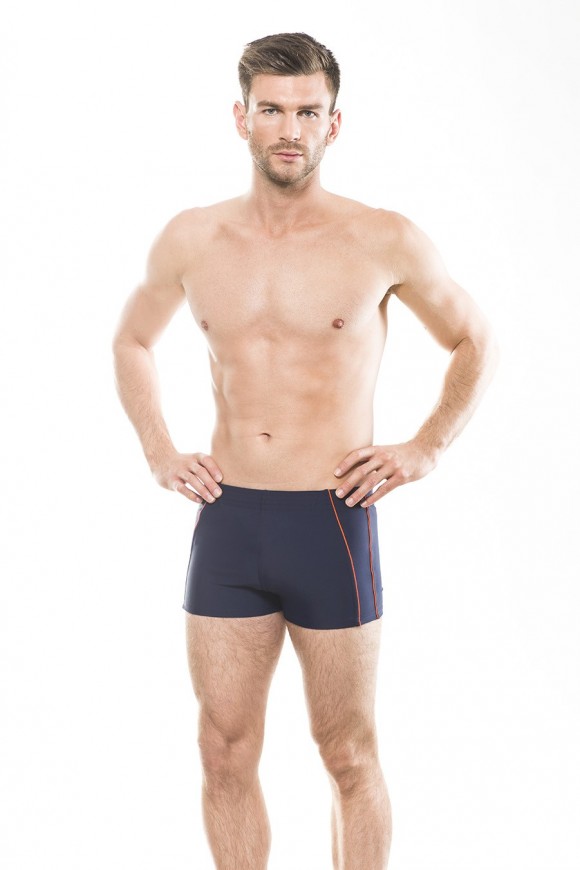 28M/30 Trim square leg swim trunks