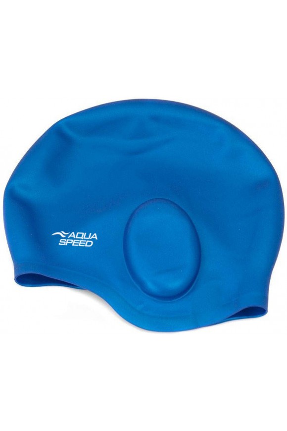 Czepek pływacki EAR CAP niebieski