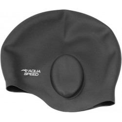 Czepek pływacki na uszy EAR CAP czarny