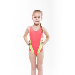 SD50/1/34  Colorful striped one piece swimsuit