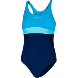 EMILY/42  Girls' swimsuit  - blue and navy blue