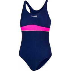 SDA-EMILY/47 Girls' swimsuit - navy blue and pink