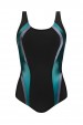 SRN-34A-23 One piece swimsuit with bra cups