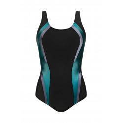 SRN-34A-23 One piece swimsuit with bra cups