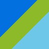 niebieski/zielony/błękitny 60 (50)